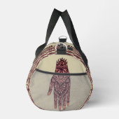 Roze Mehndi Hand Tattoo Art Design gepersonaliseer Plunjezak (Rechts)