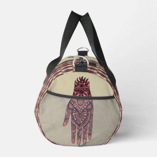 Roze Mehndi Hand Tattoo Art Design gepersonaliseer Plunjezak (Rechts)