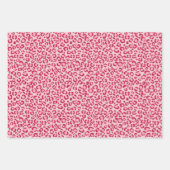 Roze, meidenluipaard afdrukken — Dierafdrukken Inpakpapier Vel (Voorkant)
