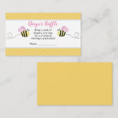 Roze meiroomborrelaar luierrolkaartjes informatiekaartje (Voorkant / Achterkant)