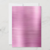 Roze meisje Axolotl verjaardag Kaart (Achterkant)