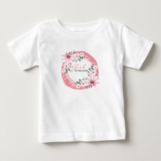 Roze Meisje Baby Shower (Voorkant)