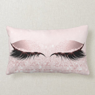 Roze meisje Glitter Makeup Lash Eye Princess Paste Kussen