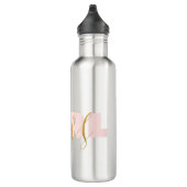 Roze Meisje Gouden Baas Waterfles (Rechts)