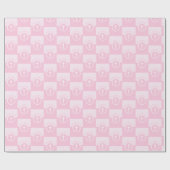 , Roze meisje Kind van God Baptisme Cadeaupapier (Vlak)