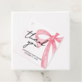 Roze Meisje Little Boo Halloween Baby shower Squar Bedankjes Labels (In situ)