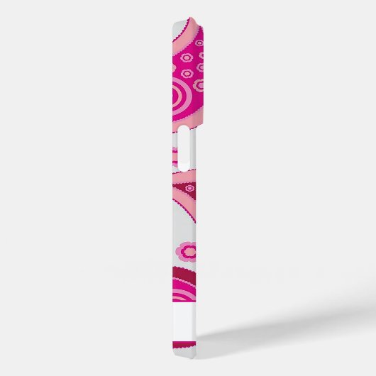 Roze Meisje Modern Patroon Case-Mate iPhone Case (Achterkant / Rechts)