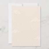 Roze Meisje Ninja Warrior Karate Verjaardag Kaart (Achterkant)