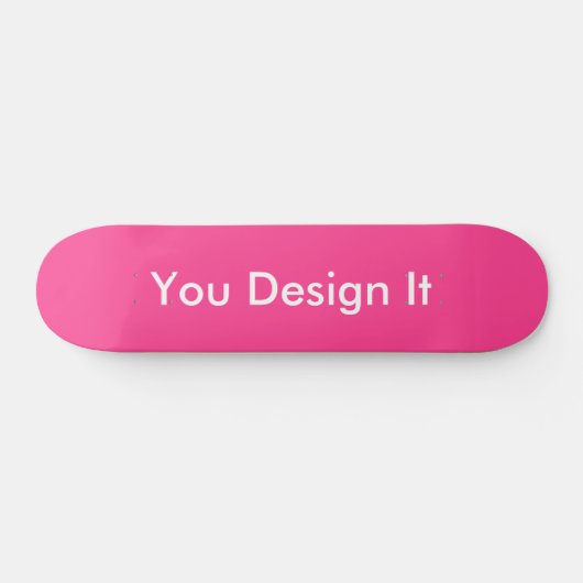 Roze meisje persoonlijk skateboard (Horizontaal)