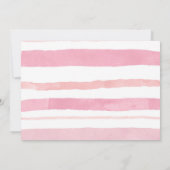 Roze meisje pomkin Truck Hartelijk dank Bedankkaart (Achterkant)