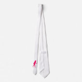 Roze meisje stropdas (Achterkant)