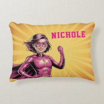 Roze Meisje Superheld Verjaardagsfeestje