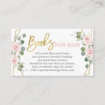 Roze meisje uit de baby shower brengt een kaart me