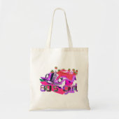 Roze meisje van 80 tote bag (Voorkant)