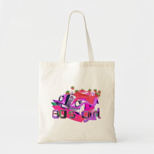 Roze meisje van 80 tote bag (Voorkant)
