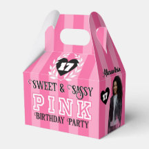 ROZE Meisje Verjaardagsfeestje Aangepaste foto elk