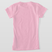 Roze meisjes 2023 t-shirt (Laag Achter)