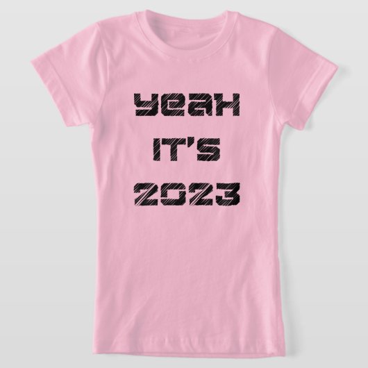 Roze meisjes 2023 t-shirt (Laagn)