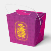 Roze Meisjes Spy Party Bedankdoosjes (Achterkant)