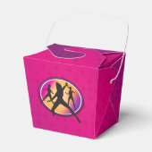 Roze Meisjes Spy Party Bedankdoosjes (Voorkant Zijde)