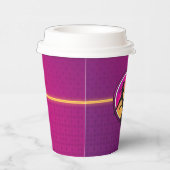 Roze Meisjes Spy Party Cup Papieren Bekers (Rechts)