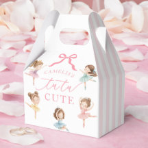 Roze Meisjes Strik Tutu Ballerina 1e Verjaardag