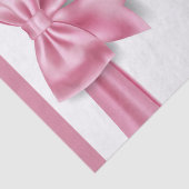 Roze meisjes verjaardag glitter glam tissuepapier (Detail)