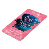 Roze meisjes willen gewoon een vun portier hebben magneet (Linkerzijde)