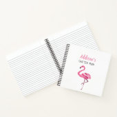 Roze Meisjesachtig Schetsboek Notitieboek (Binnen)