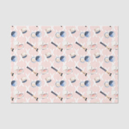 Roze Meisjesachtige Dingen Make-up (Ontwerp 71 Roz Tissuepapier
