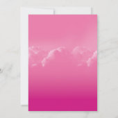Roze meisjesachtige elegante minimalistische zoete (Achterkant)