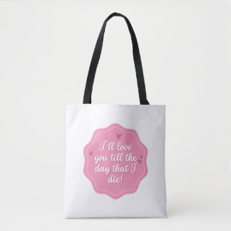 Roze Meisjesachtige Tote Tas