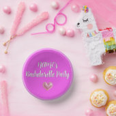 Roze Meisjesfeest Papieren Kommen (Feest)