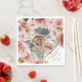 Roze meisjesfotograafster servet (Insitu)