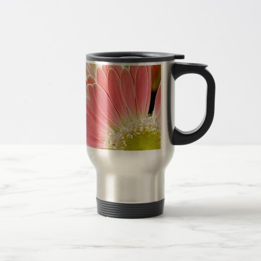 Roze melkbloesems reisbeker (Rechts)