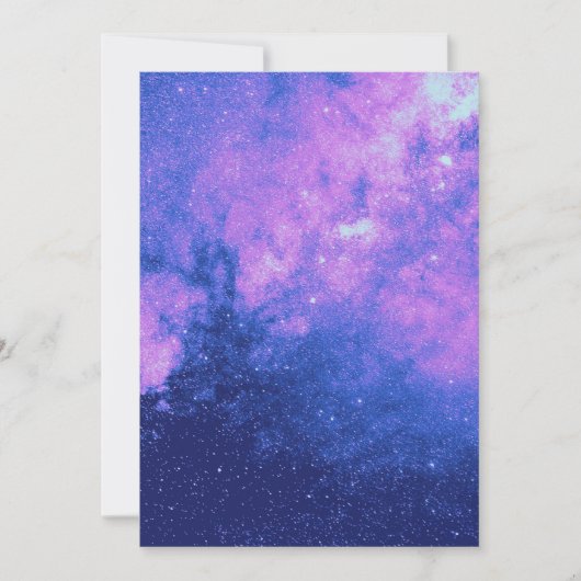 Roze melkweg kaart (Voorkant)