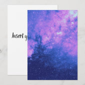 Roze melkweg kaart (Voorkant / Achterkant)