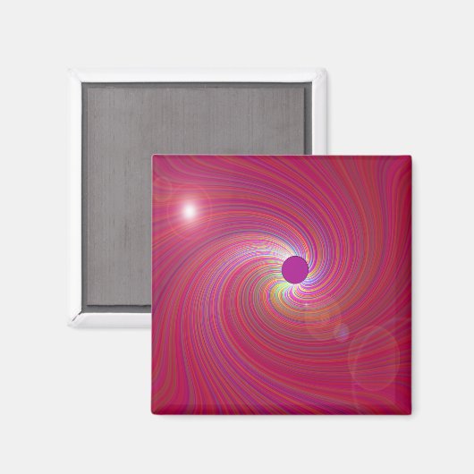 Roze melkweg..... magneet (Voorkant / Achterkant)