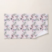 Roze Melodie Bad Handdoek (Handdoek)