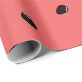 roze meloen cadeaupapier (Rol Hoek)