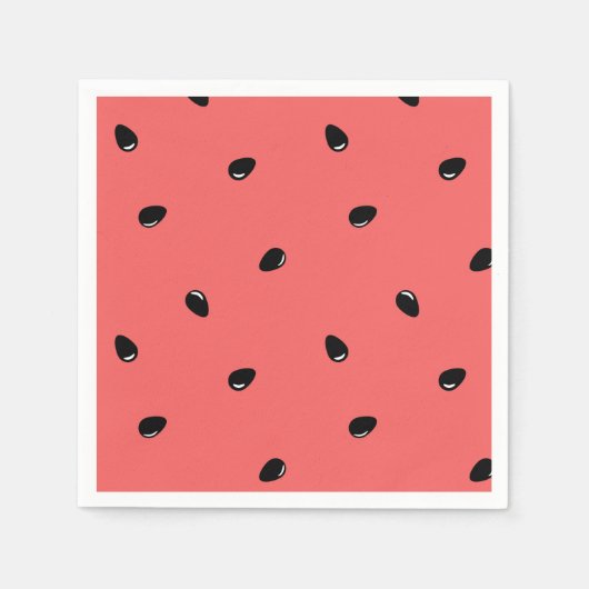 roze meloen servet (Voorkant)