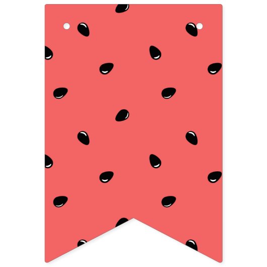 roze meloen vlaggetjes (Tweede vlag)