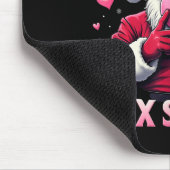 Roze Meme Kerst Jongens Meisjes Muismat (Hoek)