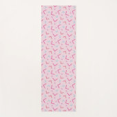 Roze Memphis Patroon Yoga Mat (Voorkant)