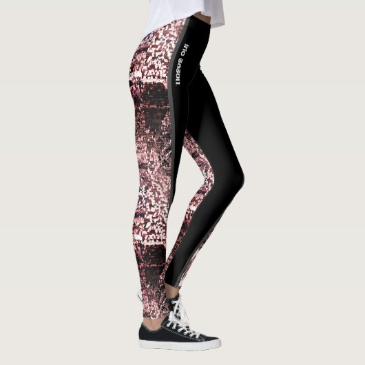 Roze mengsel leggings (Rechts)