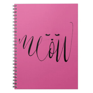 Roze Meow Kat Notitieboek