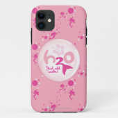 Roze Mermaid Pattern Case-Mate iPhone Case (Achterkant)