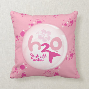 Roze Mermaid Pattern Kussen