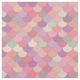 Roze Mermaid Pattern Stof