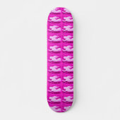 roze mermaïden aanwijzen persoonlijk skateboard (Voorkant)